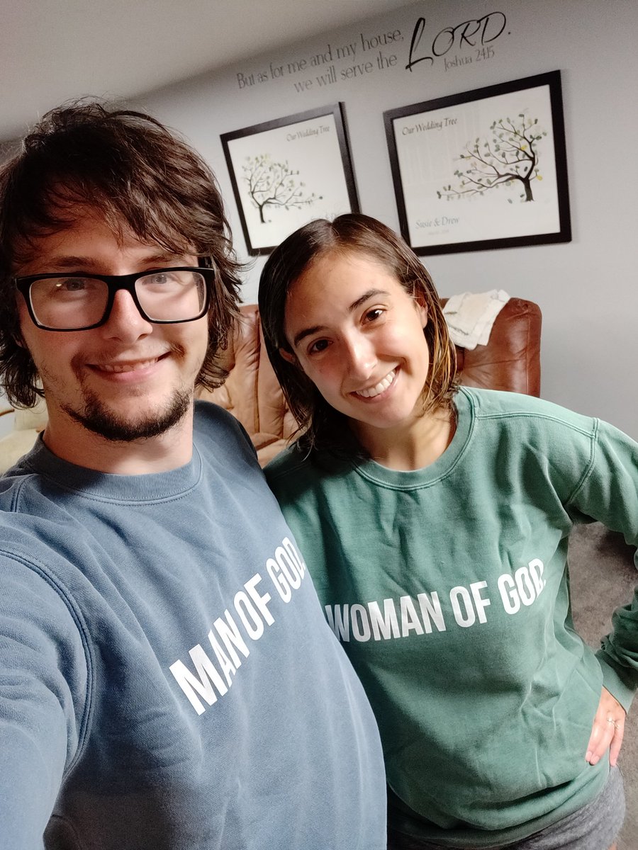 SusieR33d's tweet photo. The hub & I rockin our new shirts from @JackieHillPerry & @Preston_n_Perry’s store #BoldApparel
My new favorite sweater… just in time for fall 🍂😍🍁 https://t.co/t3McnPqVzt