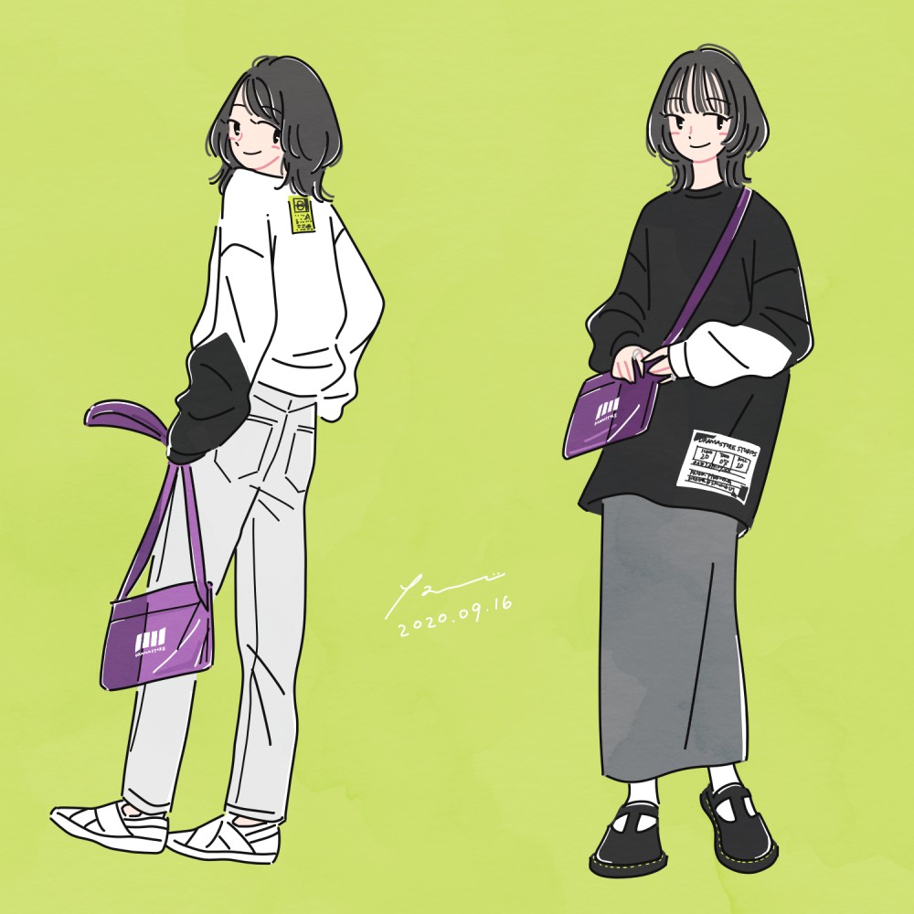 たむ Twitterren 白と黒 イラスト ファッションイラスト ドラマストア T Co S0jg9fdqh6 Twitter