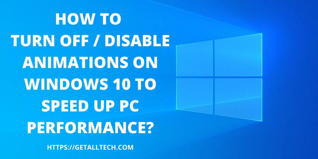 getalltech's tweet photo. Check the tutorial that shows how to turn off/ disable animations on Windows 10 PC with three methods. It helps to boost and speed up the performance also decreases the consumption of system resources
#Disable #Animations #Windows #PC #AppleEvent
READ MORE https://t.co/Tlz48FH5ZU https://t.co/nsSl8wlEHn