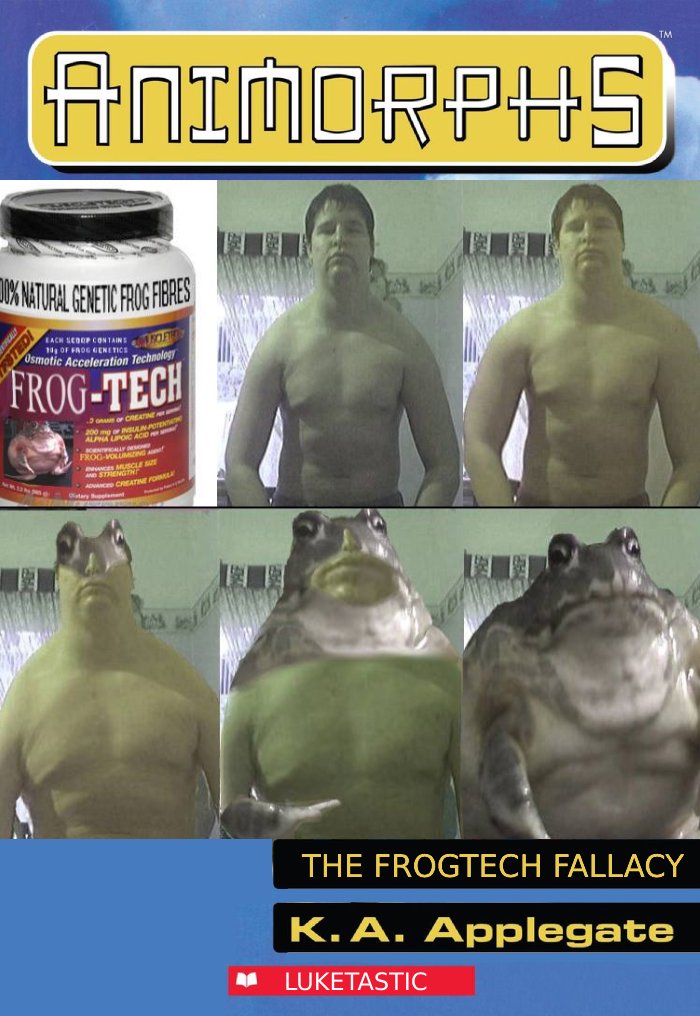 JaceyCockrobin's tweet photo. #animorphs #frogtech https://t.co/qiQut6f2UG