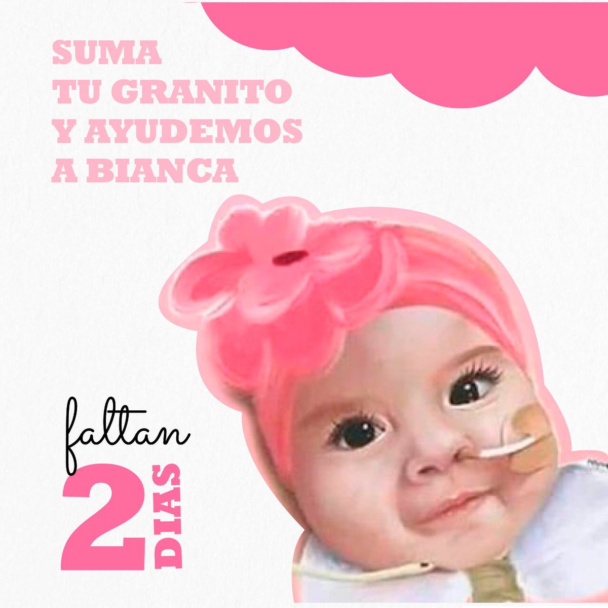 CyntOti's tweet photo. Por favor no seamos indiferentes ante la causa, Bianca nos necesita a todos y cada uno de nosotros para llegar a la cantidad que necesita para su tratamiento. Me ayudas mucho con un RT @menchibarriocan @Santula @ClaraFrancoR @LaOlitte @marichaolitte @oscar_marandu https://t.co/pts7sUVs3S