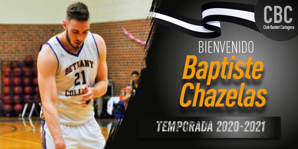 Congratulations to Bethany College Alum Baptiste Chazelas on signing with Cartagena Basketball to begin his professional career. Looking forward to seeing your continued success. <a href="/Baptiste_Chz/">Bap</a> <a href="/cb_cartagena/">Grupo Caesa Seguros FC Cartagena CB</a> #RockarStockar