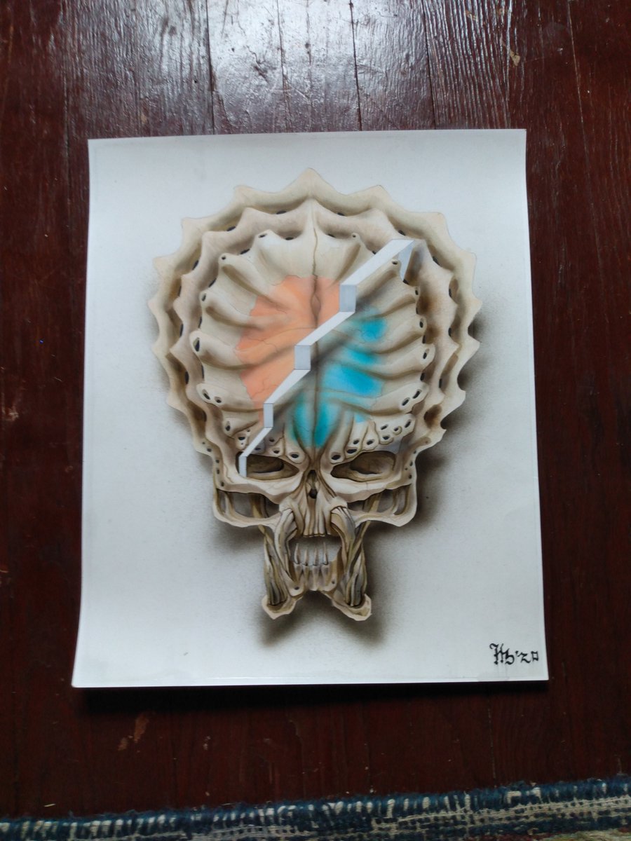 MarkusWagnus's tweet photo. @BobWeir My friend Harry's hand painted art: https://t.co/eNNtLN7FhP