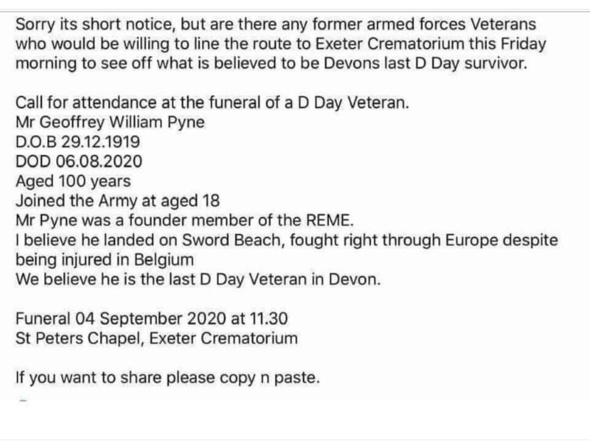Can anyone help to share this please?
A friend has just posted it on Facebook and it would be nice if this gentleman had a nice send off
<a href="/ThebattleWithi3/">Hoods&Stitches, Automotive upholstery specialists.</a> @KulganofCrydee @NobbyPompey