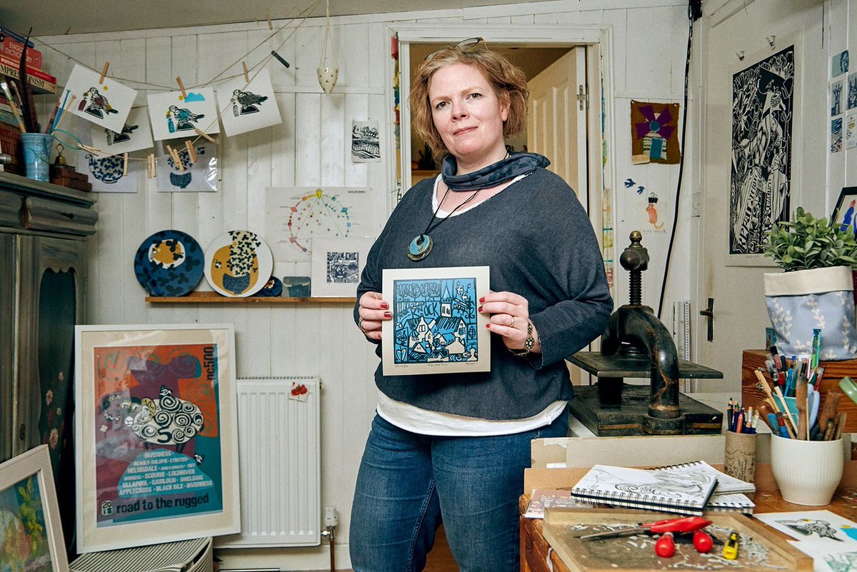 CraftHourScot's tweet image. Anna Malyon is an artist and printmaker creating bold, quirky homeware and textile gifts under her brand, @coppertopcroft 

perthshire-artisans.scot/shop?Collectio…

#PerthshireArtisans #ScottishCraftHour