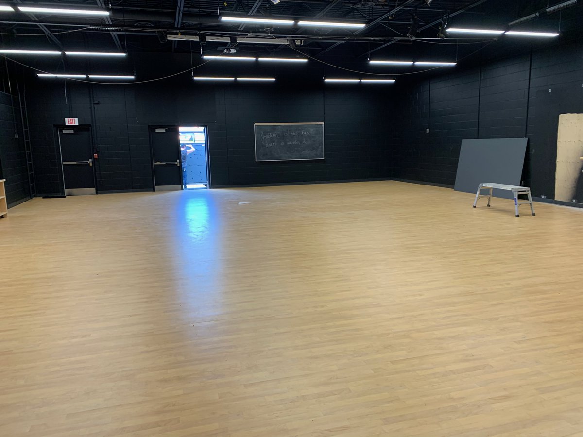 We are super excited about the progress in our space. We can't wait to start dancing! #thankful