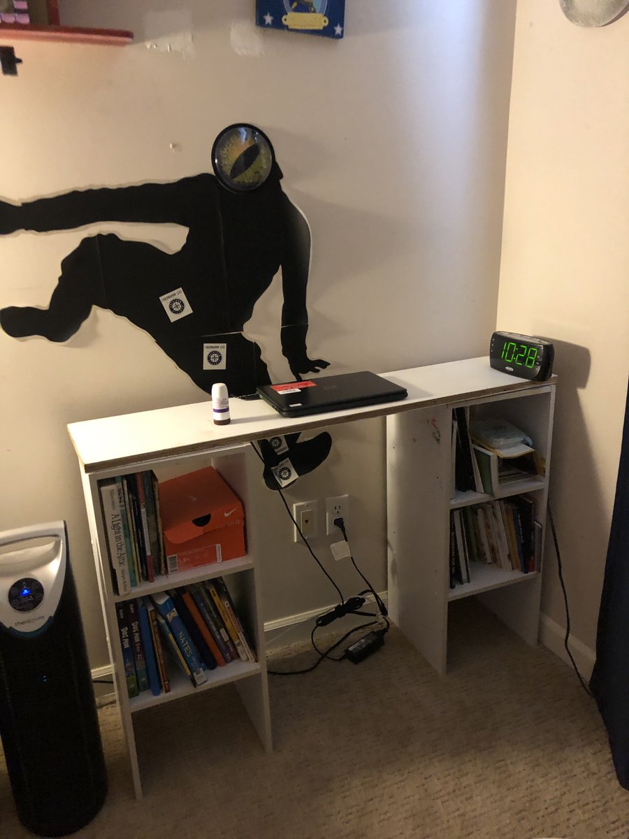 The day before back to school is like the calm in the middle of a hurricane. And Joe's ready to go.