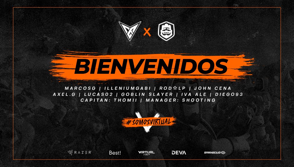 #ClashRoyale

Le damos la bienvenida nuevamente a los chicos de Clash Royale! Les deseamos la mejor de las suertes!

#SomosVirtual #GoVRe