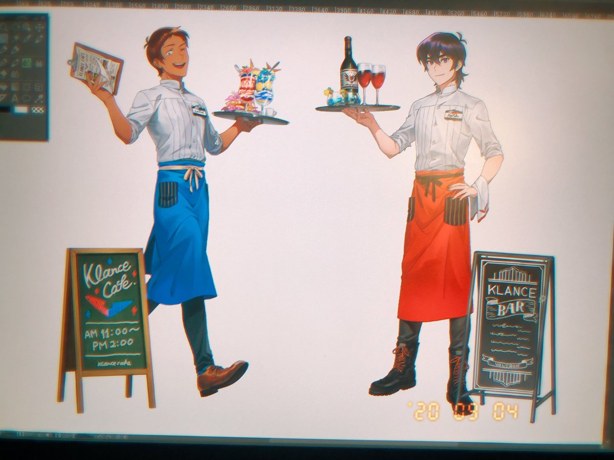 I would like to make klance acrylic stands