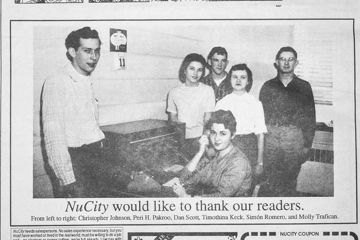 Lots of questions about the last issue of Weekly Alibi under Nucity Publications. Devin gives us a retrospective of the last 28 years and talks about whats to come.

buff.ly/351lRQG