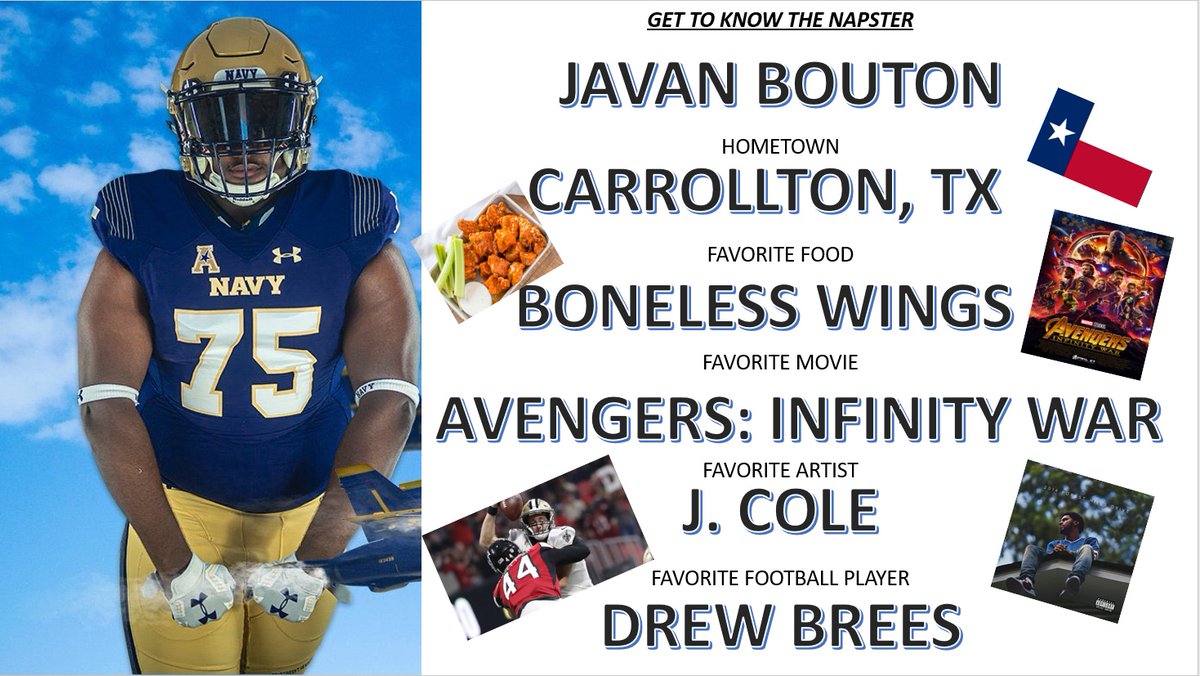 GET TO KNOW <a href="/JavanBout75/">Javan Bouton</a> 
 #BrotherhoodBeginsHere #EmbraceTheGrind #GoNavy #BeatArmy #GoNAPS #BeatMAPS #ChooseTheRight