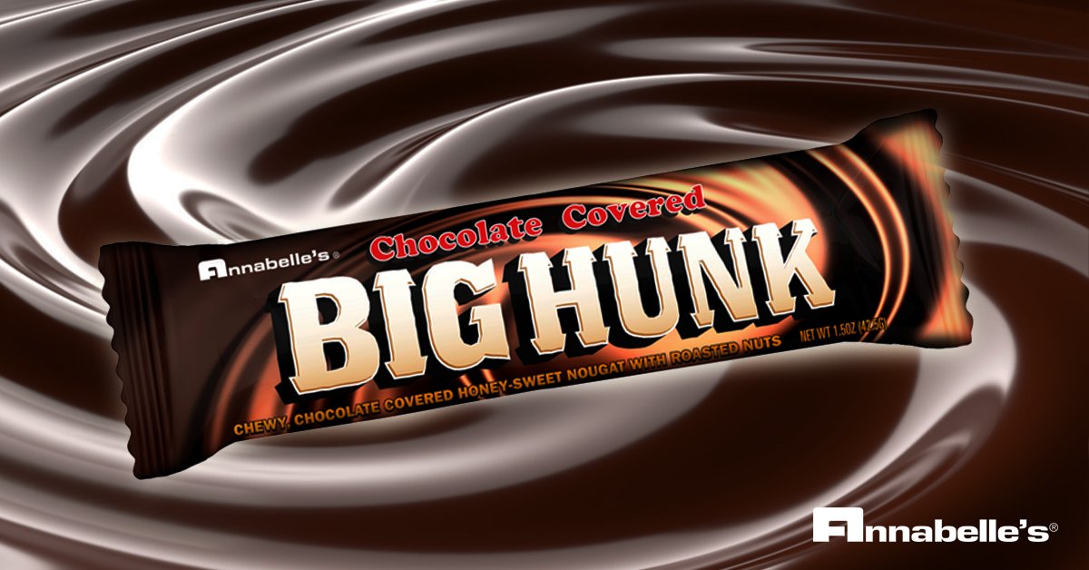 BigHunkBar's tweet photo. Everything tastes better dipped in chocolate. https://t.co/HR6HZLFOwN