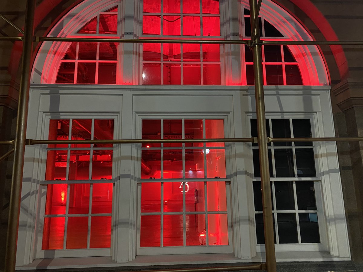 BMLBlackbird's tweet photo. Our partners at Pier 17, Duggal Greenhouse and The Altman Building all participated in #RedalertRESTART and lit their buildings RED as a show in solidarity.  Swipe for photos ❤️

#bmlblackbird #duggalgreenhouse #thealtmanbuilding https://t.co/fhMWLcXJI7