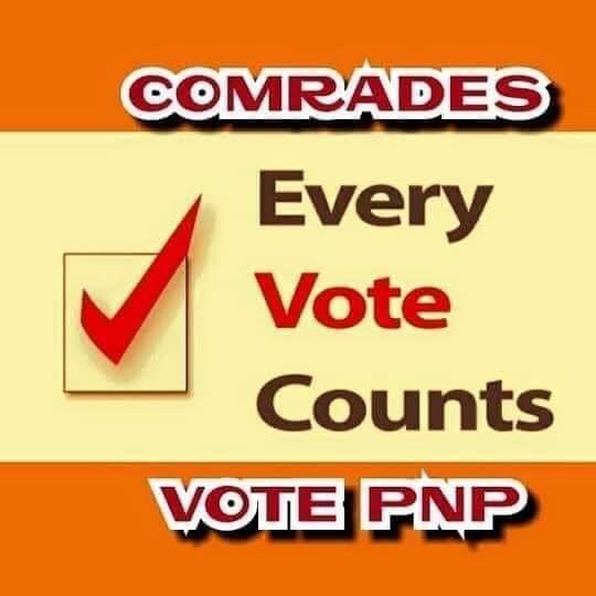 Ja4jamaicaJames's tweet photo. Comrades, every vote counts to #SweepDemOut and #SaveJamaica https://t.co/cCBSOIf0Ft