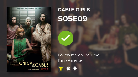 Vale_GoldStar's tweet photo. I've just watched episode S05E09 of Cable Girls! #tvtime https://t.co/Fnkw2zB6cM https://t.co/YgnMPPe8GC