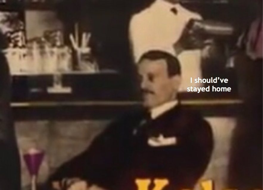 CreditsScore's tweet image. The guy on Kelsey Grammer’s credit in the Cheers opening is me at every social gathering ever.