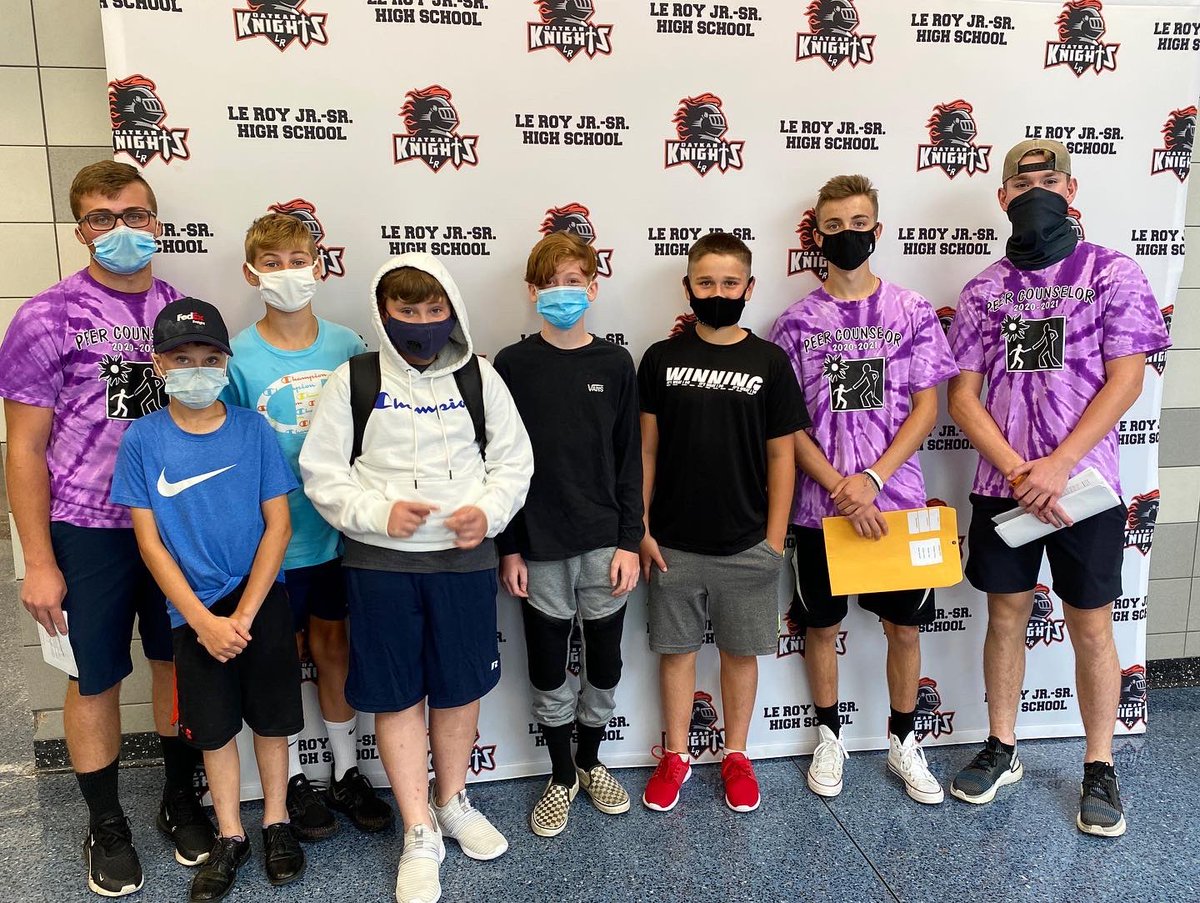 LeRoy_CSD's tweet photo. 🔴⚫️🔴⚫️
7th Grade Orientation 2020‼️
#WelcomeKnights
#LR26Orientation
#KnightItude https://t.co/QZ5cuEHPhM