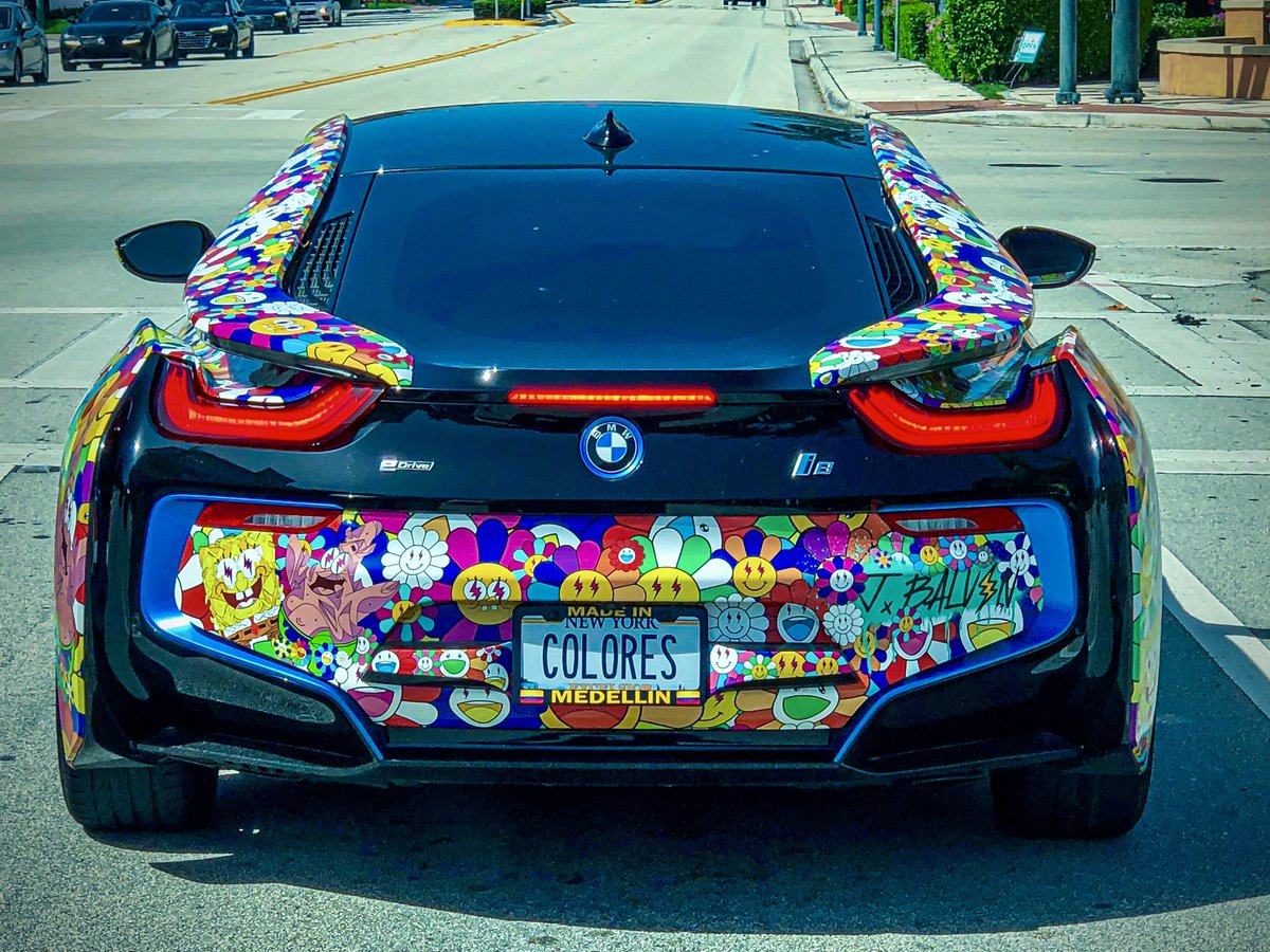 Smart_Home_Bros's tweet photo. Spotted by our team today. What would you choose for you BMW i8 custom wrap? 
#bmwi8 #wrap #carwrso #avrides https://t.co/b4Fhbeltz9