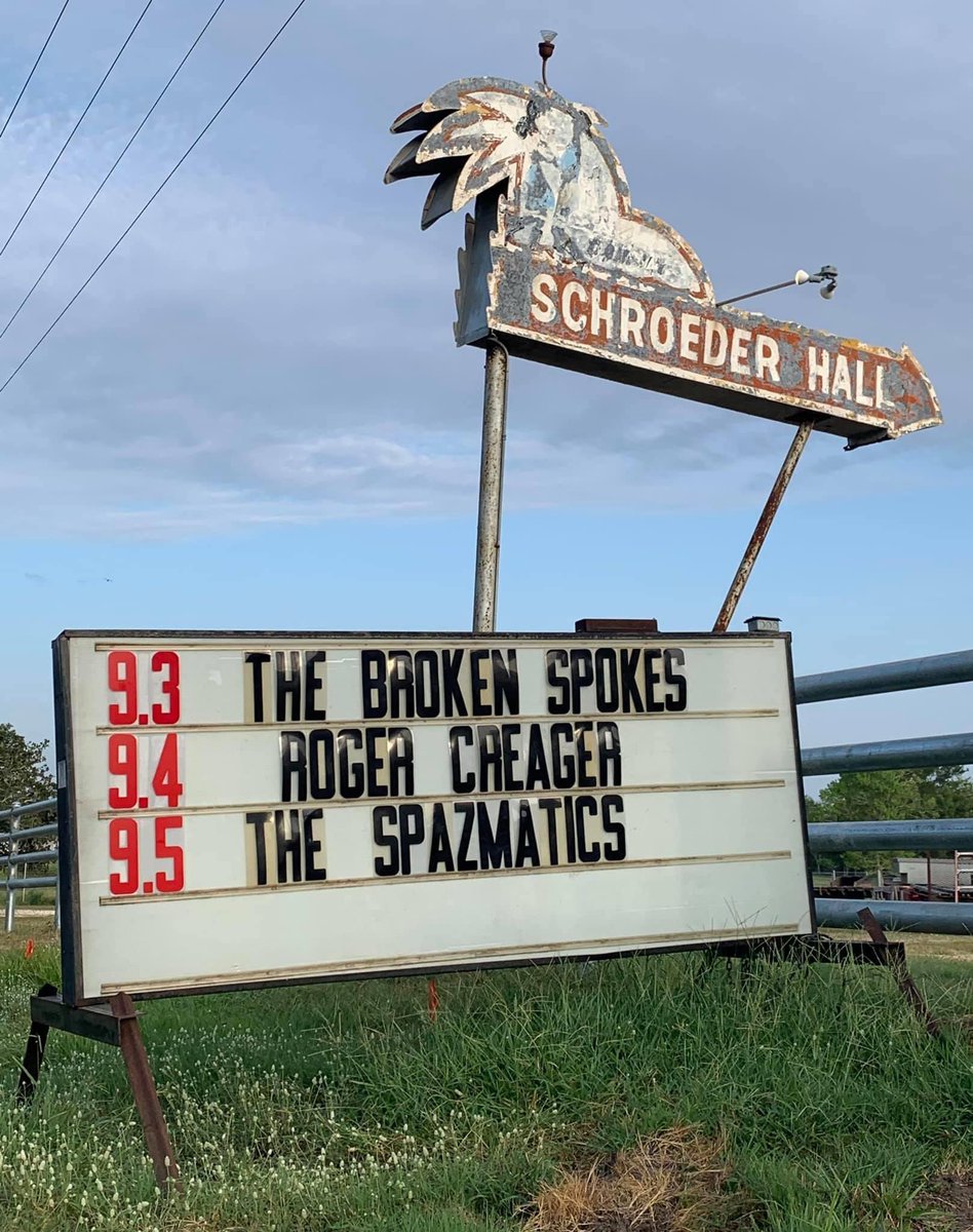 THIS WEEKEND!! <a href="/BrokenSpokesHTX/">The Broken Spokes</a> <a href="/rogercreager/">Roger Creager</a> <a href="/TheSpazmaticsTX/">The Spazmatics</a>