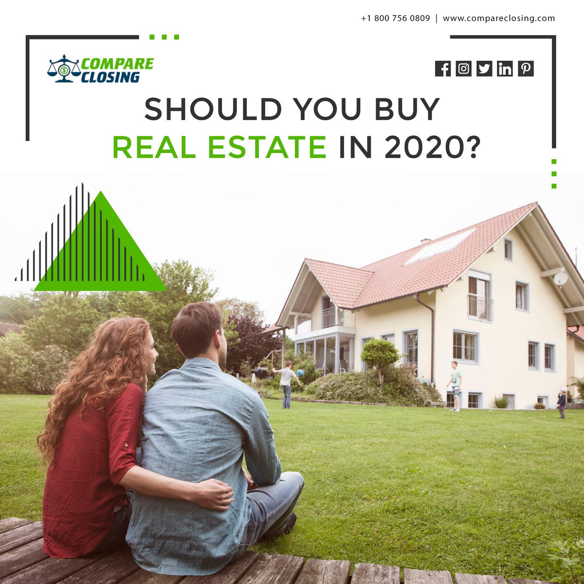 CompareClosing's tweet photo. Wondering whether you should buy real estate in 2020? Compare Closing LLC, your one stop solution for real estate is here to help you.
Click on the link to know or call us on +1 800 756 0809.
https://t.co/PRLhsi6yF3
#CompareClosingLLC #PurchaseProperty #Property #BuyingAHome https://t.co/b2OFxRIpWe