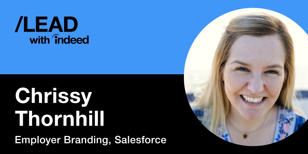 IndeedBusiness's tweet photo. How can you empower #recruiters to be recruitment marketing leaders? @chrissyglo, from @Salesforce, shares her secrets: https://t.co/HyQtQURS0N #RebuildWork #EmployerBranding https://t.co/L936Cwqnth