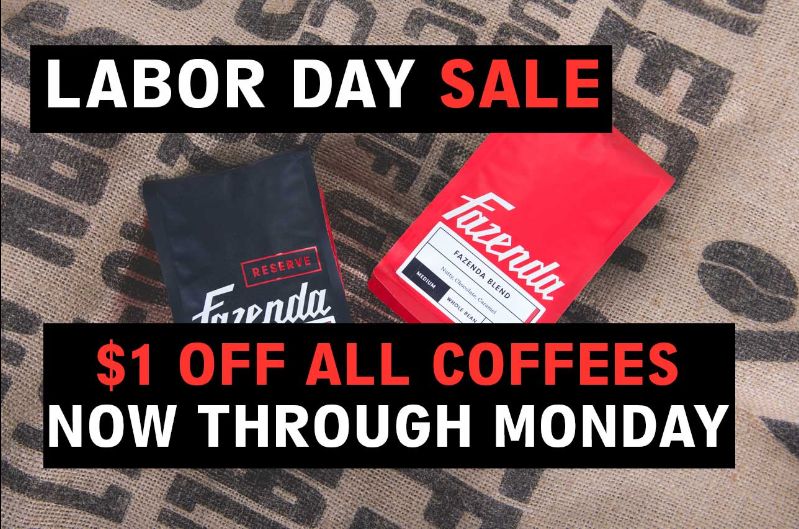 Labor Day Coffee Sale ☕ - $1 Off All Coffees Now Through Monday mailchi.mp/844c4198319a/t…