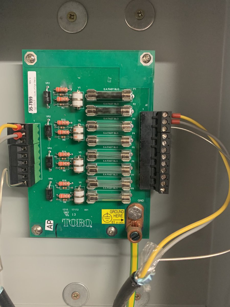 I don’t think anyone has ever gotten me out of jail more than this guy. <a href="/AdrianJAbbott/">Adrian Abbott</a> once again comes to the rescue after a fatal lightning strike. Still some work to do but we are back functioning enough for now. His knowledge is as good as you will find in this industry 👏🏼