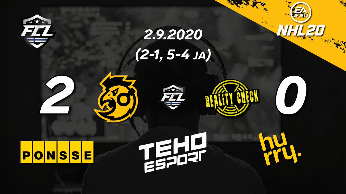 That was very tight but <a href="/sawoesports/">SAWO ESPORTS</a> managed to get big wins to the standings. We are back at the top of our #FCL group! Now one #Sandels and hit the sack. 

GG's <a href="/REC_EASHL/">Reality Check</a> 

#esportsfi #savosta #nhlgamer #esm