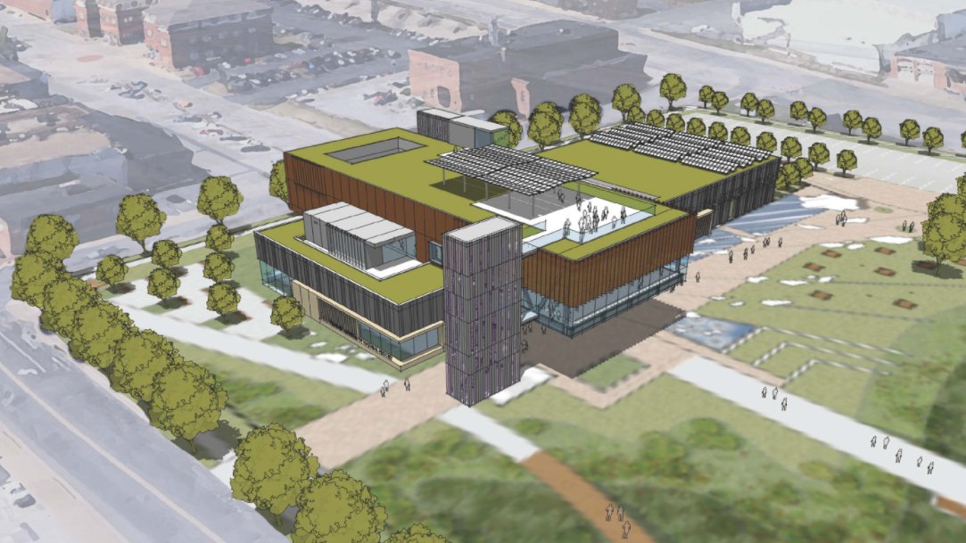 VisitShenValley's tweet photo. We're excited to share that The Virginia Museum of Natural History plans to open a new natural science facility in Waynesboro, near the southern entrance to Shenandoah National Park. Rendering below, and more details to come soon! #museum #travel #tourism #ShenandoahValley https://t.co/j8qVEGF1mf