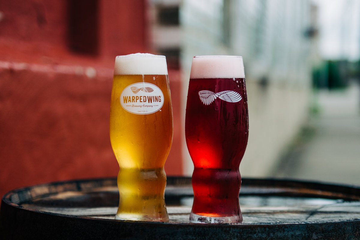 WarpedWing's tweet photo. #MagicMango & #MagicRazz got us feeling all types of magical today. Both are #ontap now at the #brewery for a limited time - stop by and see us! ๐บ
#warpedwing #staywarped #shareapintmakeafriend #dayton #downtowndayton #daytonbrewery #ohiobrewery #ohiocraftbeer #gose #gosebeer https://t.co/3UlrBWd4NV