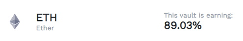 4/25But, yETH vaults have a non-zero risk (that is to say some unknown level of risk) there could be bugs, there could be issues with contract interactions etc.For that reason, less risk tolerate users do not invest. Which is why 89% returns exist.