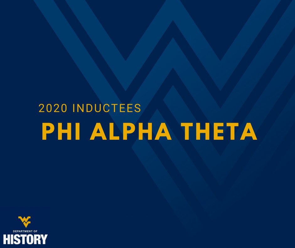 Congratulations to the 2020 Phi Alpha Theta Inductees: Madison Crane, Bailey Evans, Alexa Halkias, Brant Holst, Brooke Hostetler, Jaxon Miller, Jason Rodeback, Noah Romay, Hunter Sims, and Alexan Watt!