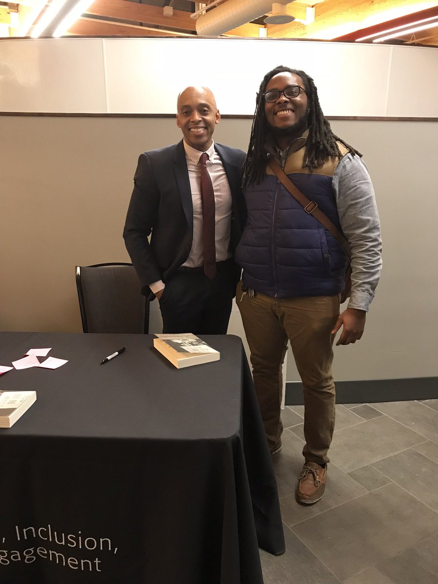 CulturedModesty's tweet photo. Super excited to crack open @RUHistoryDept alum @KhalilGMuhammad’s The Condemnation of Blackness today for #CompsReading y’all! Earlier this year I finally had the chance to meet this brother. @Harvard_Press @AJohnsonHist @Prof_Suddler @AmandaJoyceHall #Blktwitterstorians https://t.co/9No7FHwliX