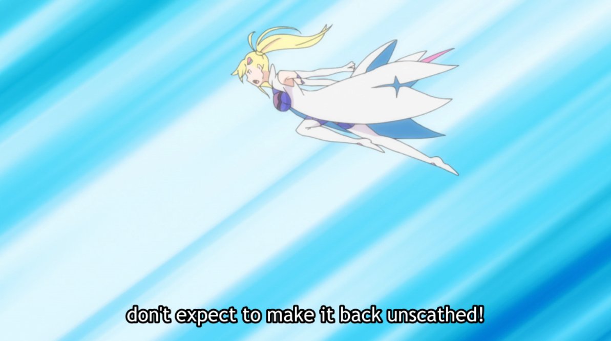 Everything from Minerva& #39;s dialogue, to her design, attitude and the effects, scream magical girl. I love it.