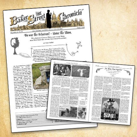 221B_Chronicle's tweet photo. Die 38. Ausgabe des 'Baker Street Chronicle' kann nun über unseren Shop vorbestellt werden! Die Auslieferung erfolgt Mitte September. Wir wünschen viel Spaß bei der Lektüre! https://t.co/5Jc1KH3HUF #sherlockholmes #dshg https://t.co/rKp6NoGlDU