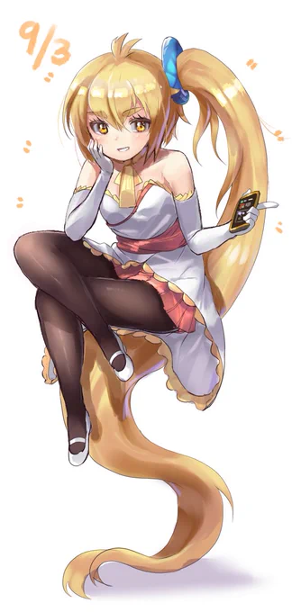 #9月3日は亞北ネルの日
レタッチで申し訳 
