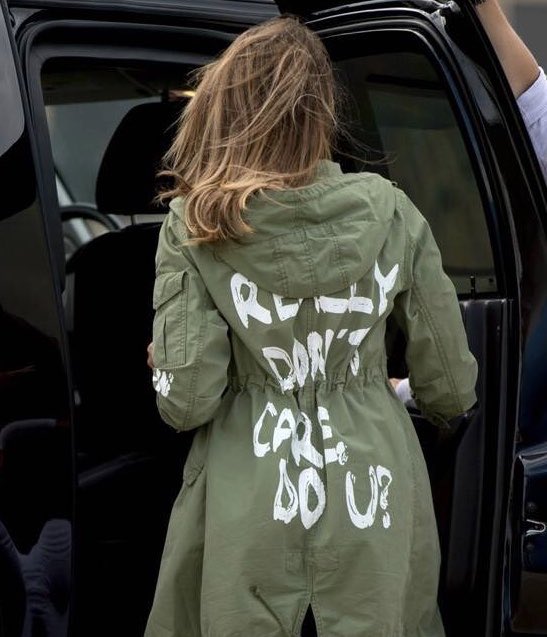 sharandstevie's tweet photo. @newsouth418 @DanieGirl5555 @FLOTUS Sorry about your luck #FakeFlotus but actual photos and quotes from your own mouth are not gossip! I don’t know what you signed up for marrying a person like trump but you should have bailed when he was fucking STORMY whilst you gave birth to #PoorBaron. https://t.co/IANYwDzBhw