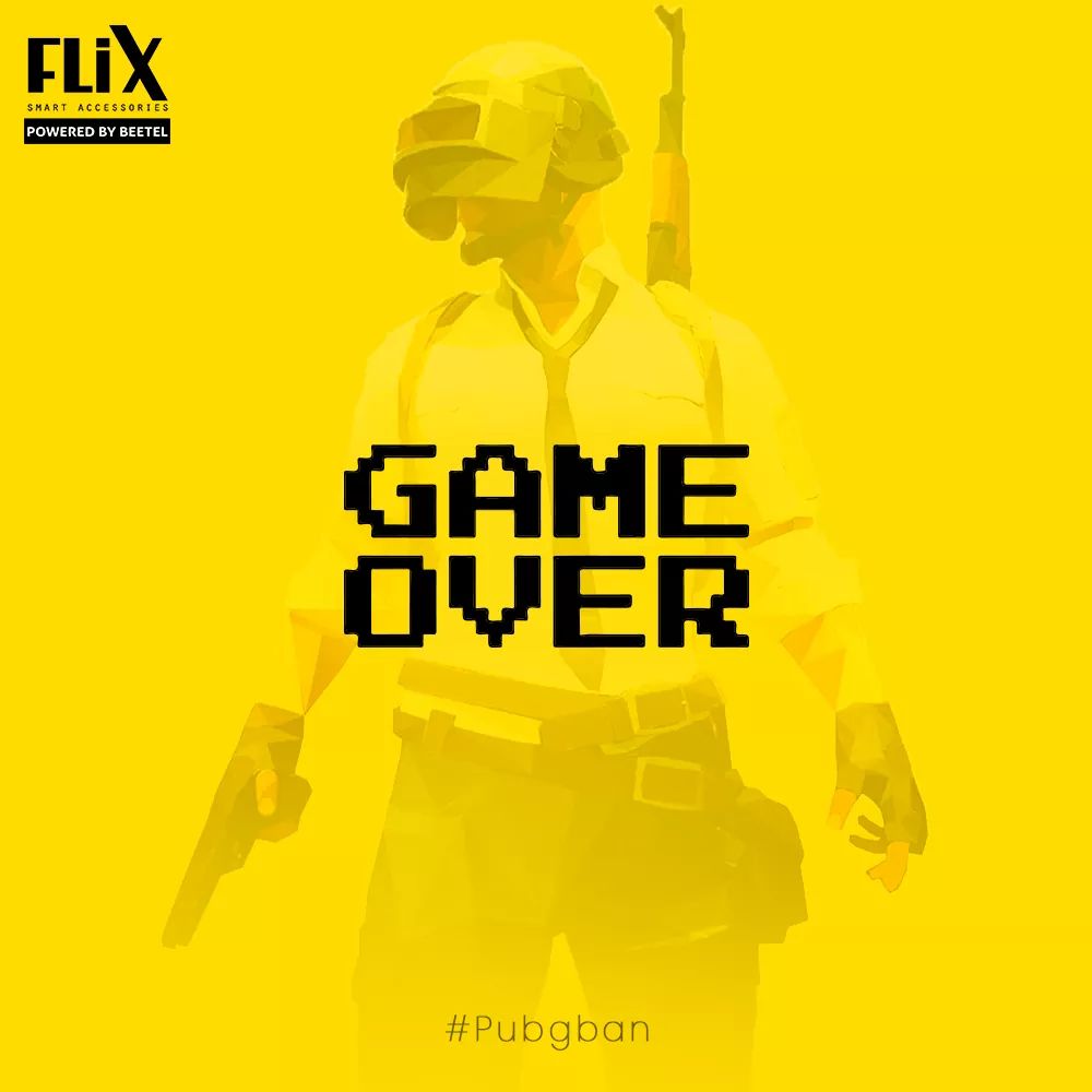 PremKumarJoshi4's tweet photo. The Game is Over!

#pubg #pubgban #Pubgmobile #pubgbanned #brandstrategy #marketingideas #marketingonline #conceptad #TopicalSpot #TopicalContent #creatorsspot #creativecontent #MomentMarketing #TrendingNow #SocialMedia #DigitalMarketing #MarketingAndAdvertising #Marketing101 https://t.co/NFDLrb3x0g