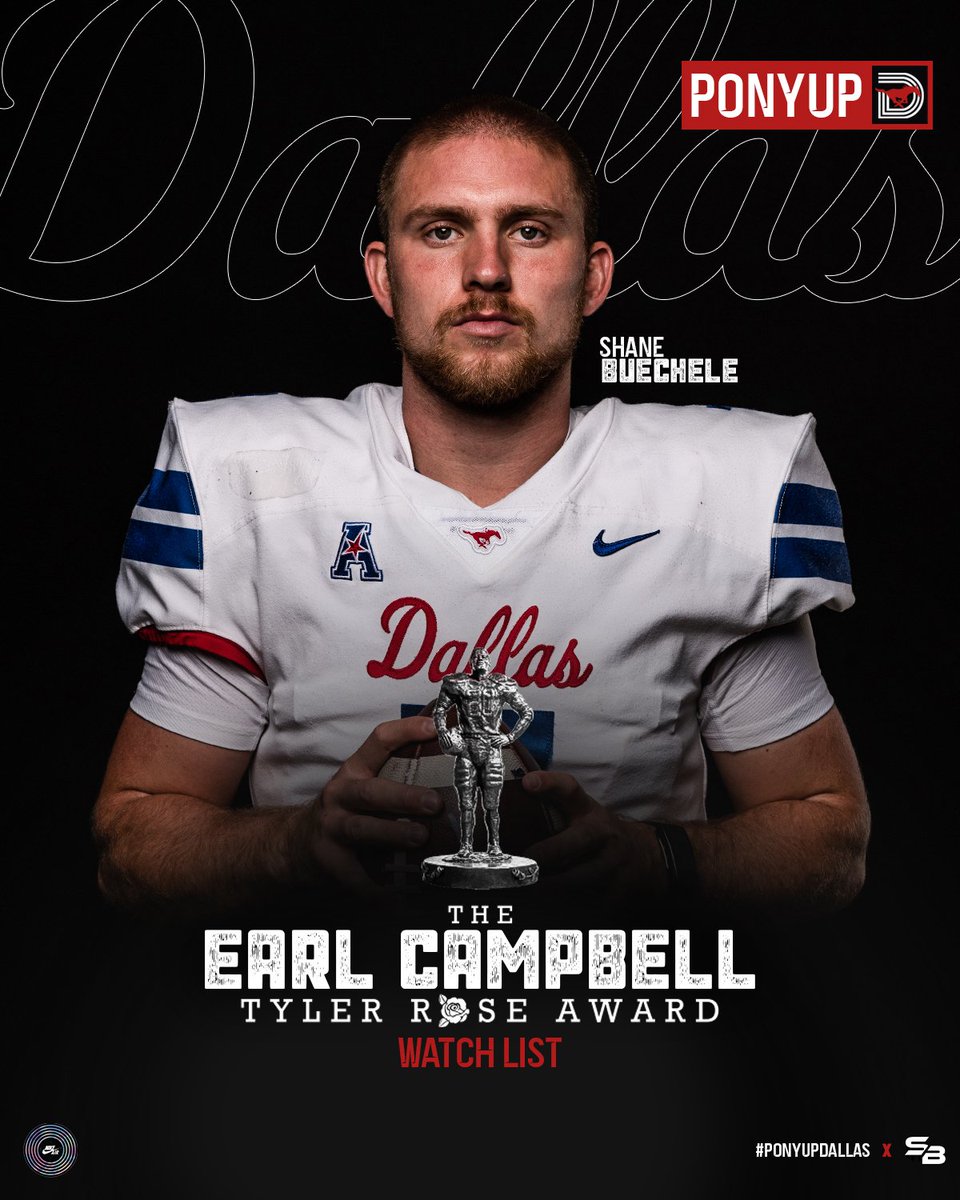 SMUFB's tweet photo. Born and raised and recognized as top offensive talent from THE state. 

🌹➡️ @BGShaneBuechele, @theKCG18, @TheKingReggie
 
@CampbellAward I #PonyUpDallas https://t.co/2PI16v2nEj