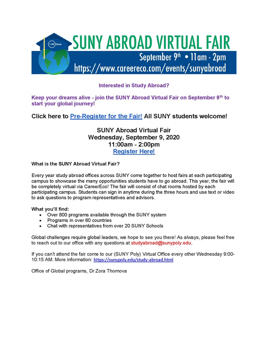 SUNY Poly Study Abroad tweet media