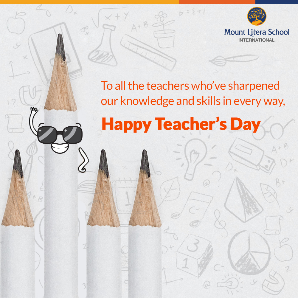 mlsi_ib's tweet photo. The best teachers don’t give you the answer. They spark a desire within you to find the answer yourself.
Happy Teacher's Day!
#MLSI #MLSIStudents #HappyTeachersDay #Teachers #Knowledge #Education #Teaching #Learning #CreativeSpot #TopicalSpot #TopicalPost #GlobalSpot https://t.co/SZhtU71Mic
