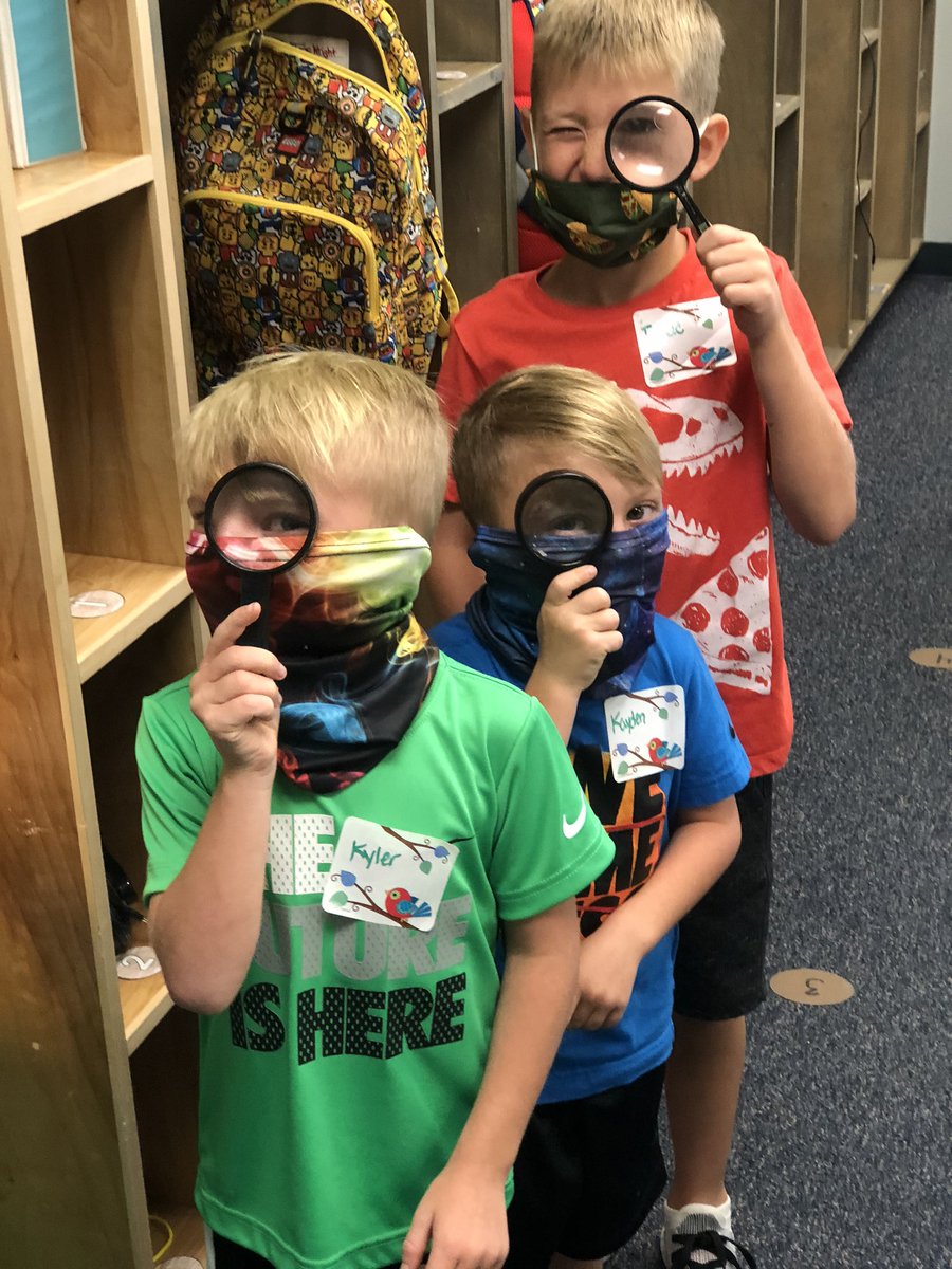 Mrs_Cooks_Class's tweet image. After reading the Kissing Hand we went on a hunt for Chester in the school. He’s the main character and he was loose in the school. We never found him but we did find the art room, gym, cafeteria, nurse, office and lots of more places! #Kindergarten #kissinghand