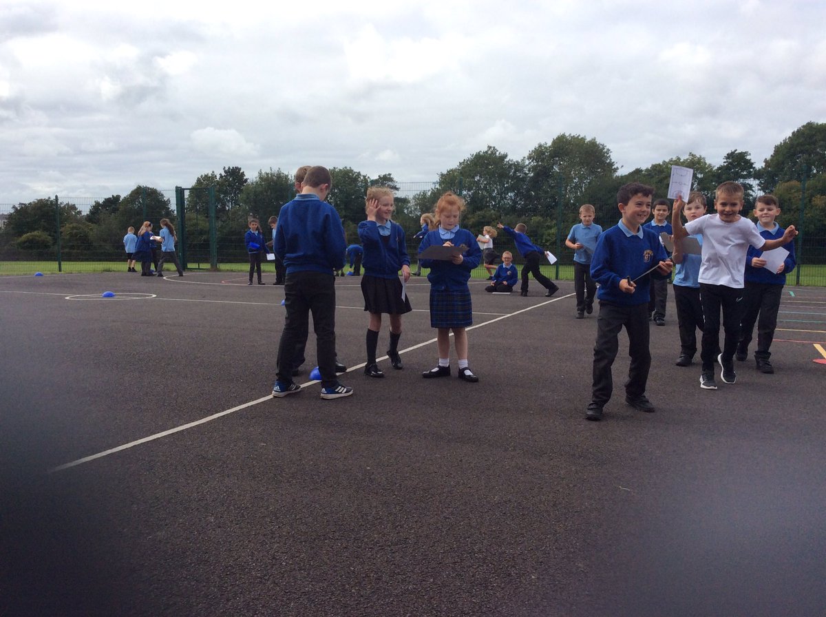 Limbrick_Class's tweet photo. The whole afternoon outside working on Maths, Geography, PE and teamwork in 1 fun activity https://t.co/rfikMmvAL9