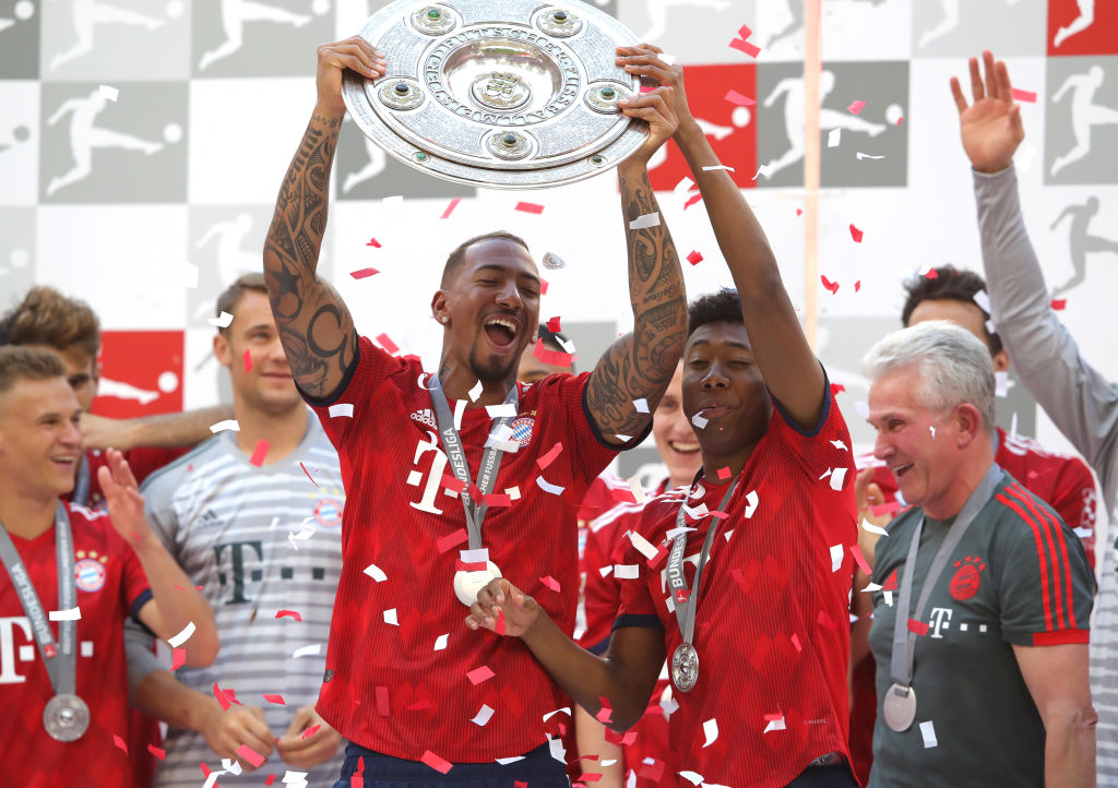 FCBayernUS's tweet photo. 🏆🏆🏆🏆🏆🏆🏆🏆 Bundesliga 
🏆🏆🏆🏆🏆 DFB Pokal
🏆🏆🏆🏆 German Super Cup
🏆🏆 Champions League
🏆 UEFA Supercup 
🏆 Club World Cup
🏆 World Cup
🏆 English FA Cup
🏅 German Footballer of the Year

@JeromeBoateng has won it all. ⭐ https://t.co/Tm4pQqybBX