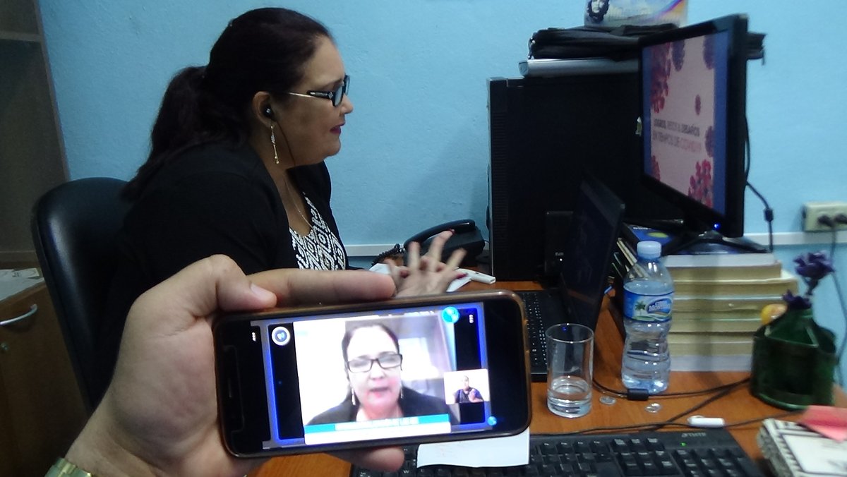 Desde la Universidad Agraria de la Habana, Cuba la DraC. Mabelin Armenteros Amaya está EN VIVO en la mesa Redonda “INTERNACIONALIZACIÓN DE LAS IES, EN SEIS MESES DE PANDEMIA” desde el canal de YouTube UDELAS UNIVERSIDAD.
