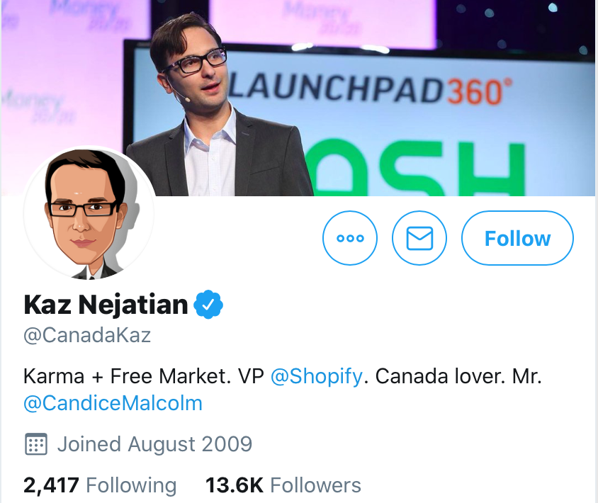 FollowOn2's tweet image. 👀 @lehrjulian started following @CanadaKaz