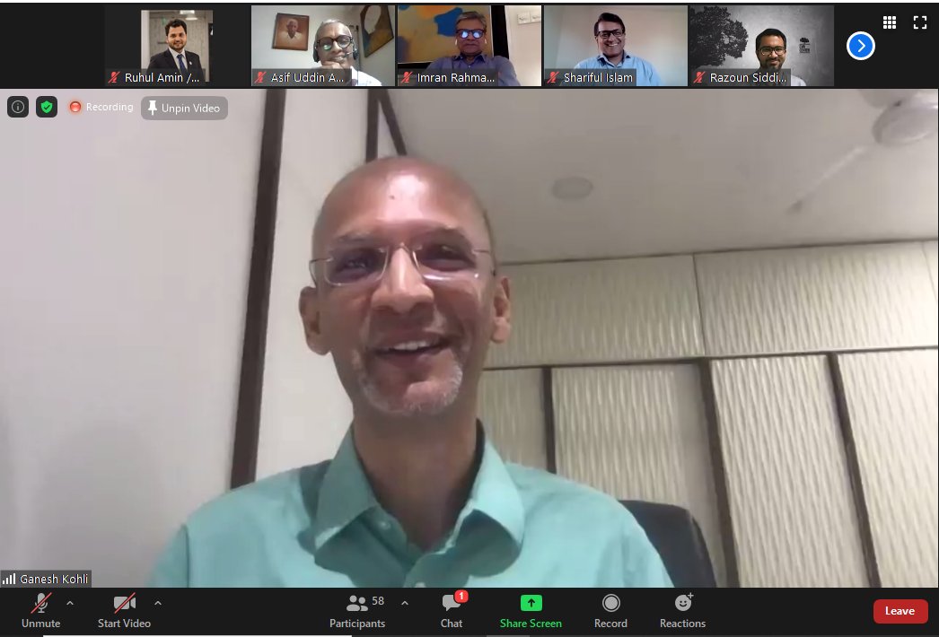 EMKCenter's tweet photo. @educationusa of the @EMKCenter invited Mr. Ganesh, , Professor Imran Rahman & Mr. Shariful Islam to explore possible measures to improve the current demand and supply gap between university and industry.
#EMKCenter #EducationUSA #Bangladesh #Future0fWork #EmployabilityMonth https://t.co/lWgkETlSUF