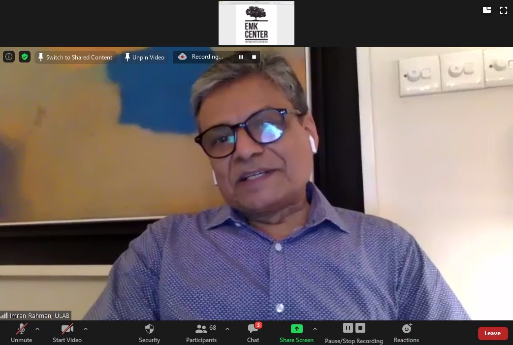 EMKCenter's tweet photo. @educationusa of the @EMKCenter invited Mr. Ganesh, , Professor Imran Rahman & Mr. Shariful Islam to explore possible measures to improve the current demand and supply gap between university and industry.
#EMKCenter #EducationUSA #Bangladesh #Future0fWork #EmployabilityMonth https://t.co/lWgkETlSUF