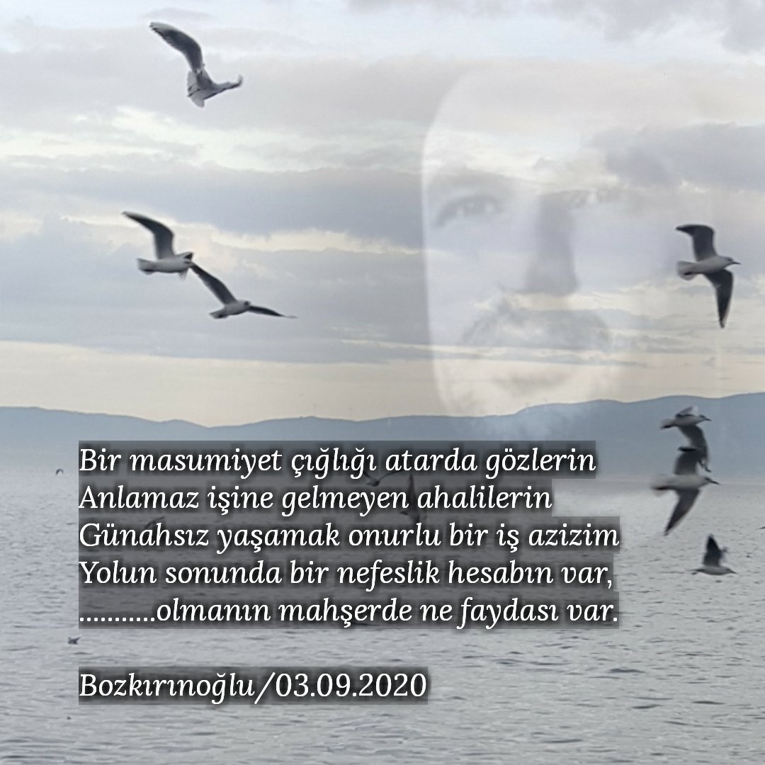 YKbozkirinoglu's tweet photo. #Bir #masumiyet #çığlığı #atarda #gözlerin #Anlamaz #işine #gelmeyen #ahalilerin #Günahsız #yaşamak #onurlu #bir #iş #azizim #Yolun #sonunda #bir #nefeslik #hesabın #var #olmanın #mahşerde #ne #faydası #var #bozkirinoglu https://t.co/2ZZe3gFQS0