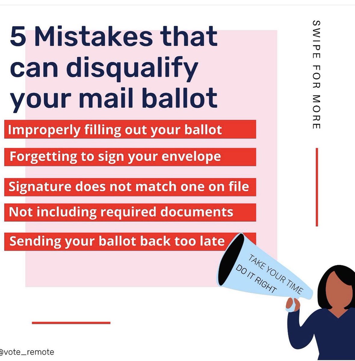 CarlstadtDems's tweet photo. When completing a mail-in ballot, be sure to read the instructions carefully, as with any document requiring your signature.

#carlstadt #dems #democrats #carlstadtdems #mailinvoting #ballot #Election2020 https://t.co/gwWVNwqFq9